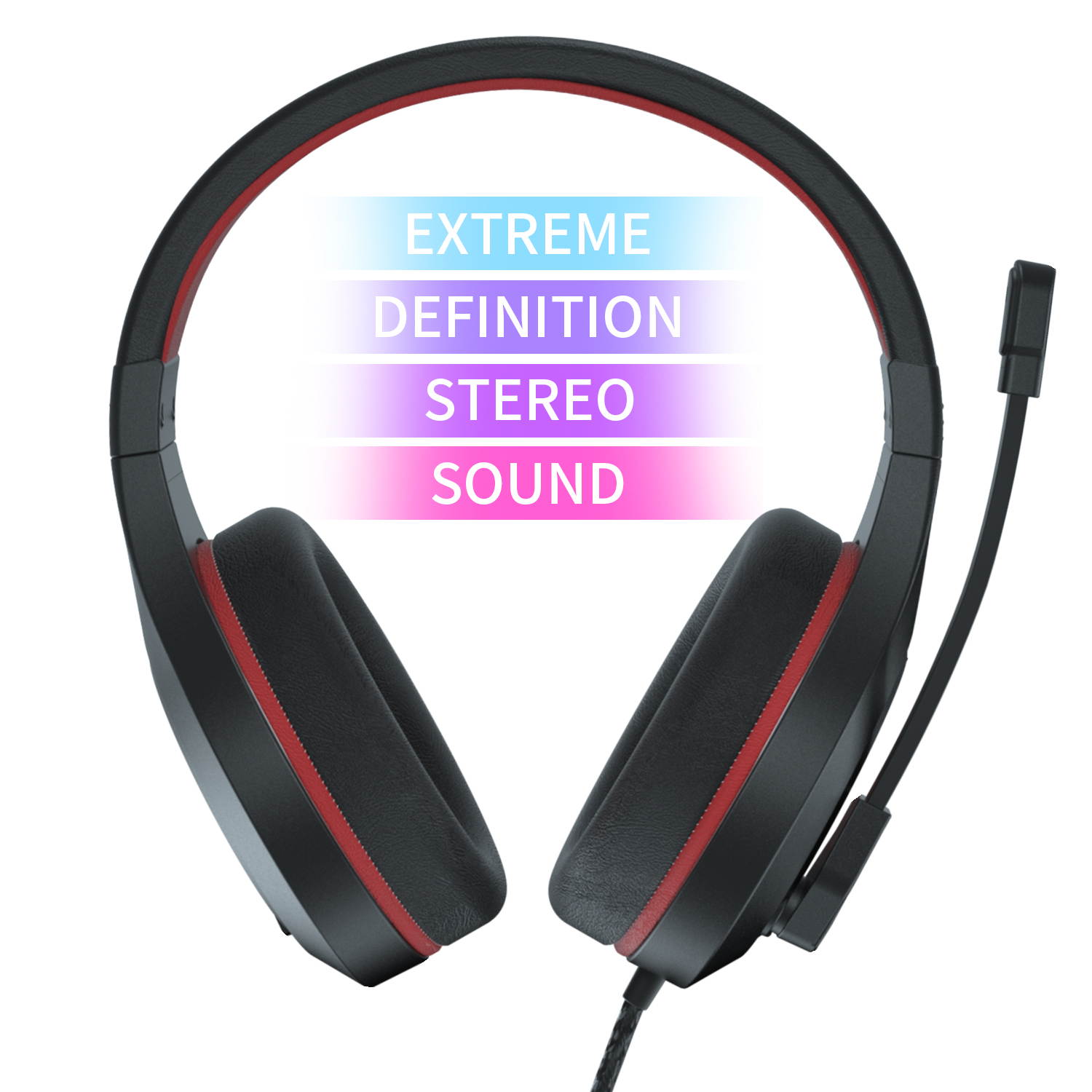 PS4 Gaming Headset, Stereo Gaming Headphone with Microphone Vibration for Laptop PC/Xbox one