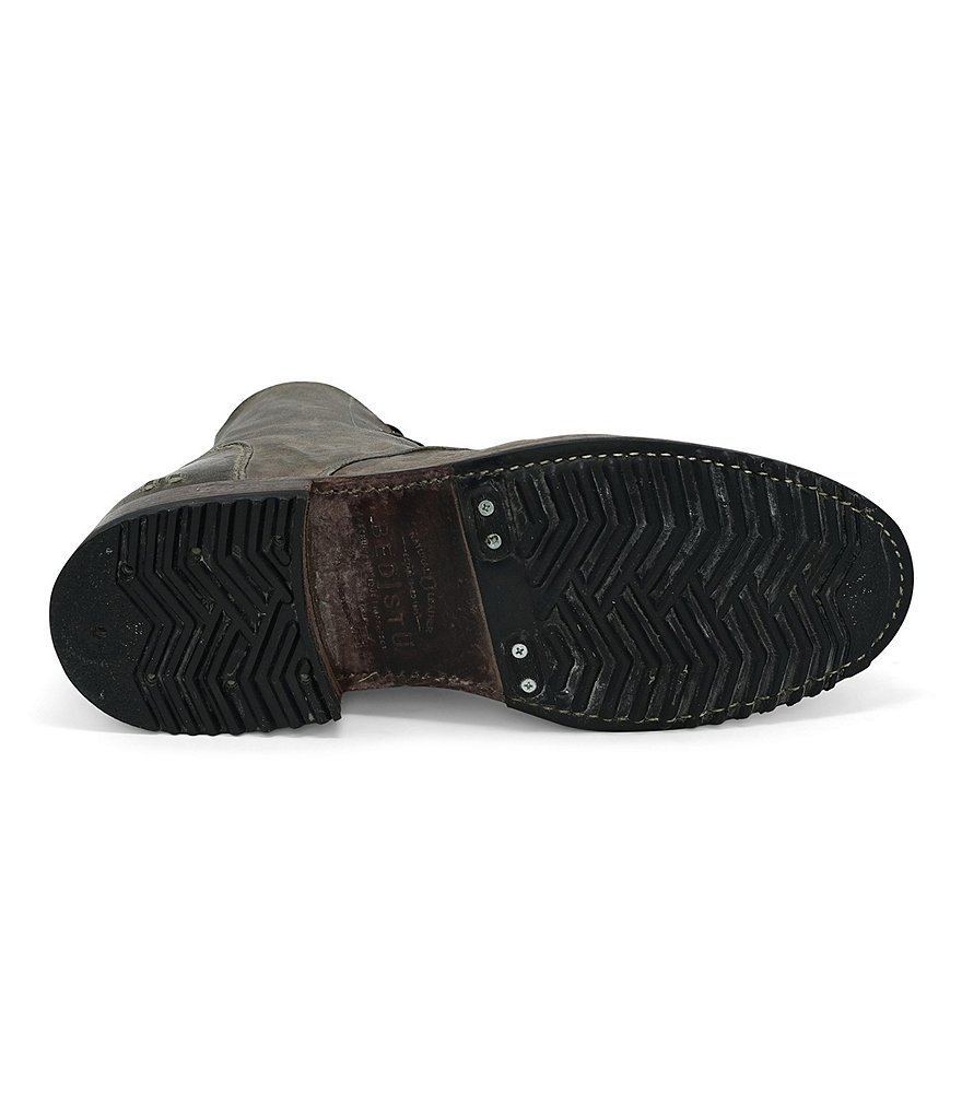 Bed Stu Men's Protege Distressed Leather Cap Toe Combat Boots