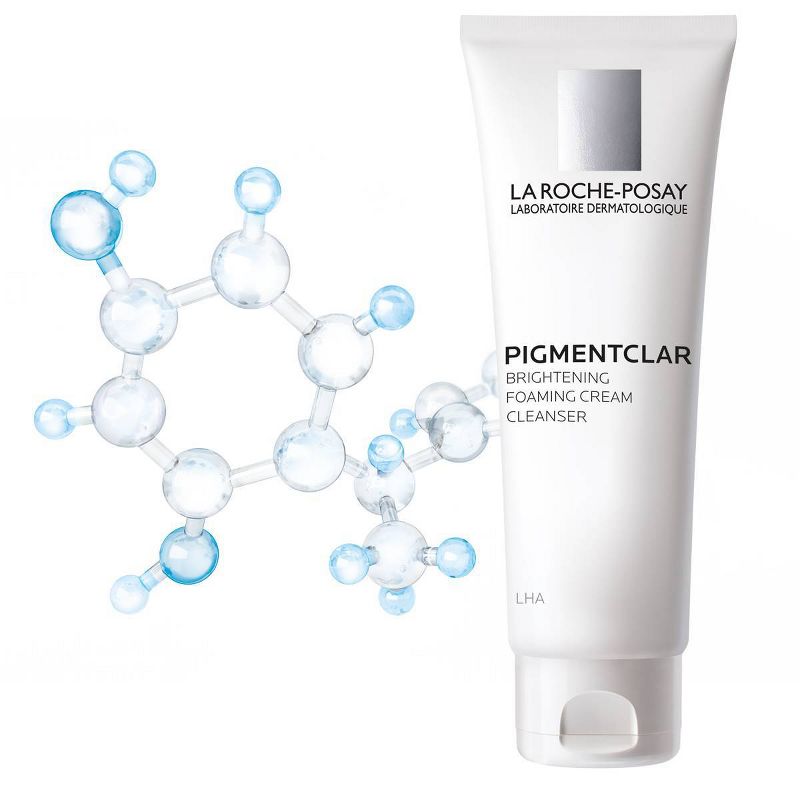 La Roche-Posay Pigmentclar Brightening Foaming Face Cream Cleanser - 4.2oz