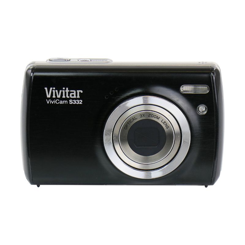 Vivitar ViviCam F332 14.1 Mega Pixel Digital Camera with 2.7 Inch LCD Screen in Black
