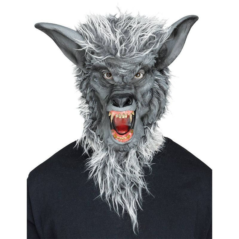 Gorilla Deluxe Mask with Teeth Costume - One Size