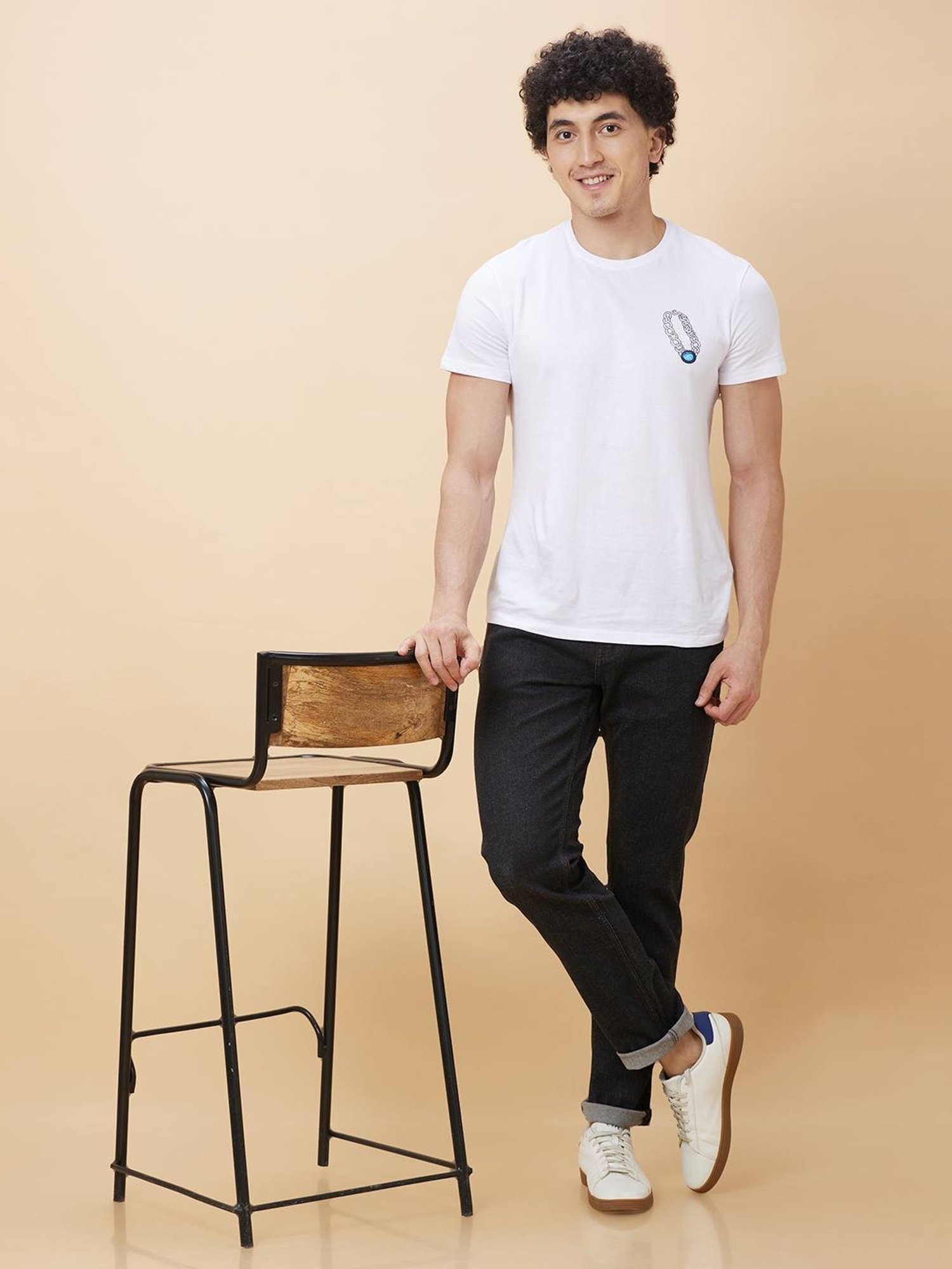 Being Human Black Slim Fit Jeans