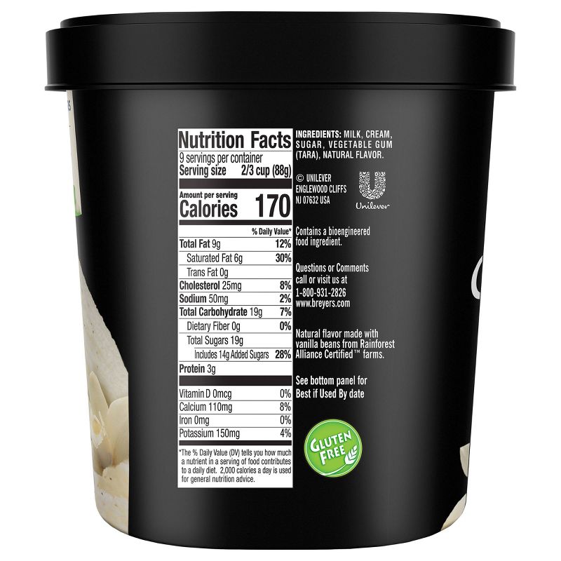 Breyers Original Ice Cream Natural Vanilla - 48oz