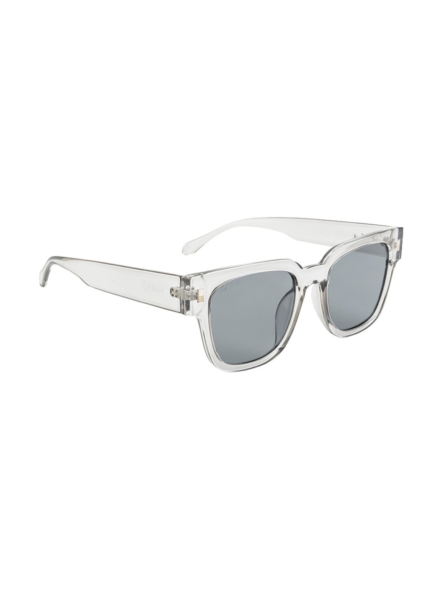 Ted Smith Grey Wayfarer Unisex Sunglasses