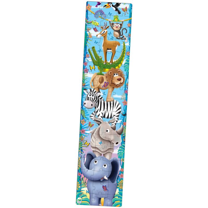 The Learning Journey Long & Tall Puzzle  Big to Small Animals 50+ pieces