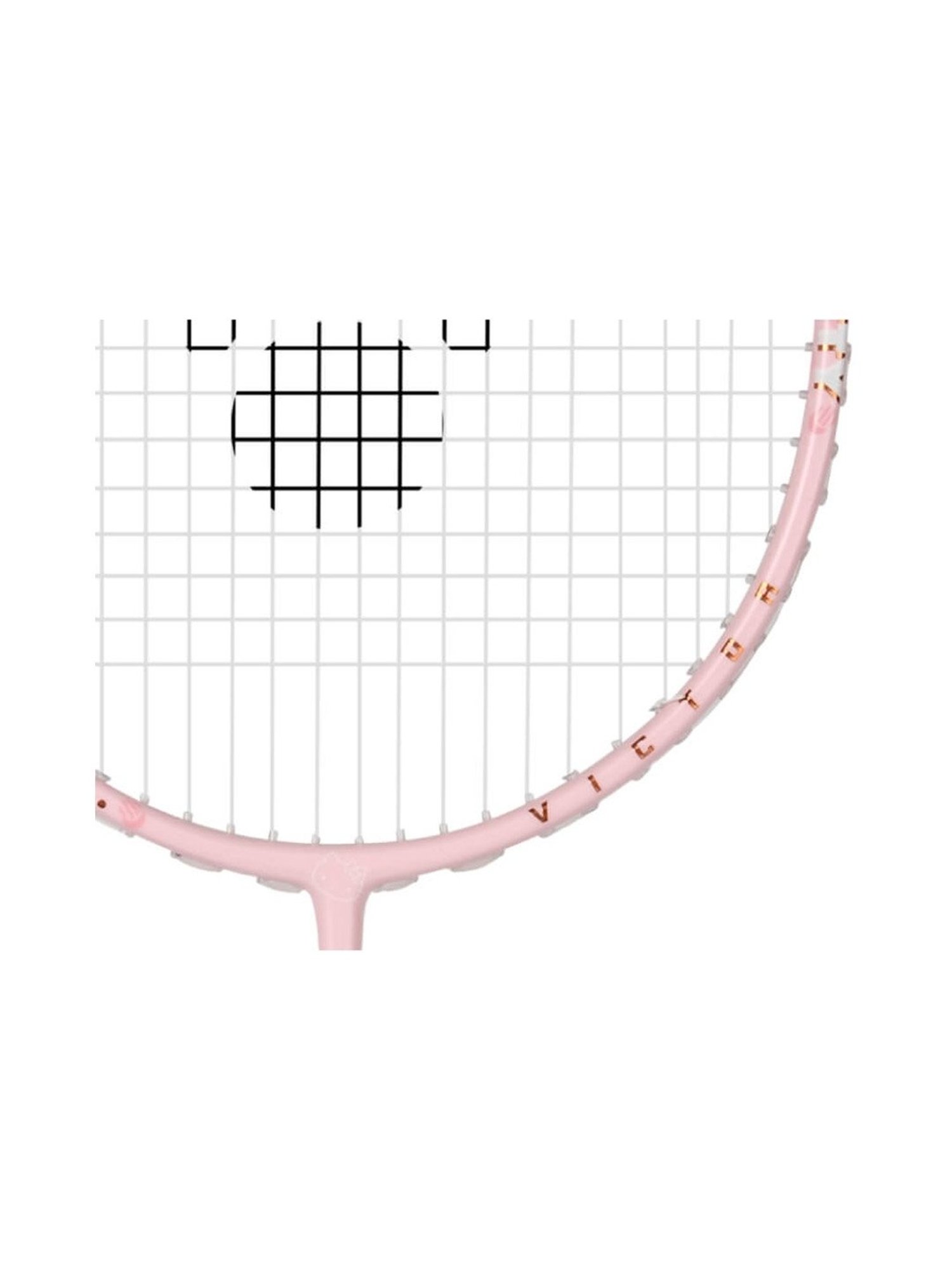 VICTOR HELLO KITTY Thruster Badminton Racket (Pink) Size - 4U