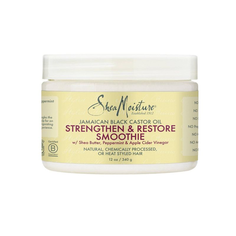SheaMoisture Jamaican Black Castor Oil Strengthen & Restore Smoothie - 11 fl oz