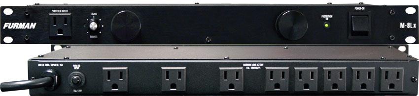 Furman M8lx Power Conditioner with Lights