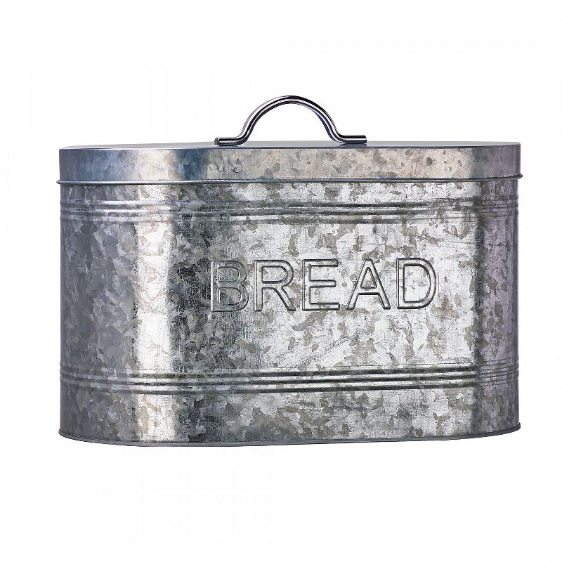 Amici Home Rustic Kitchen Metal Bread Bin, 288oz