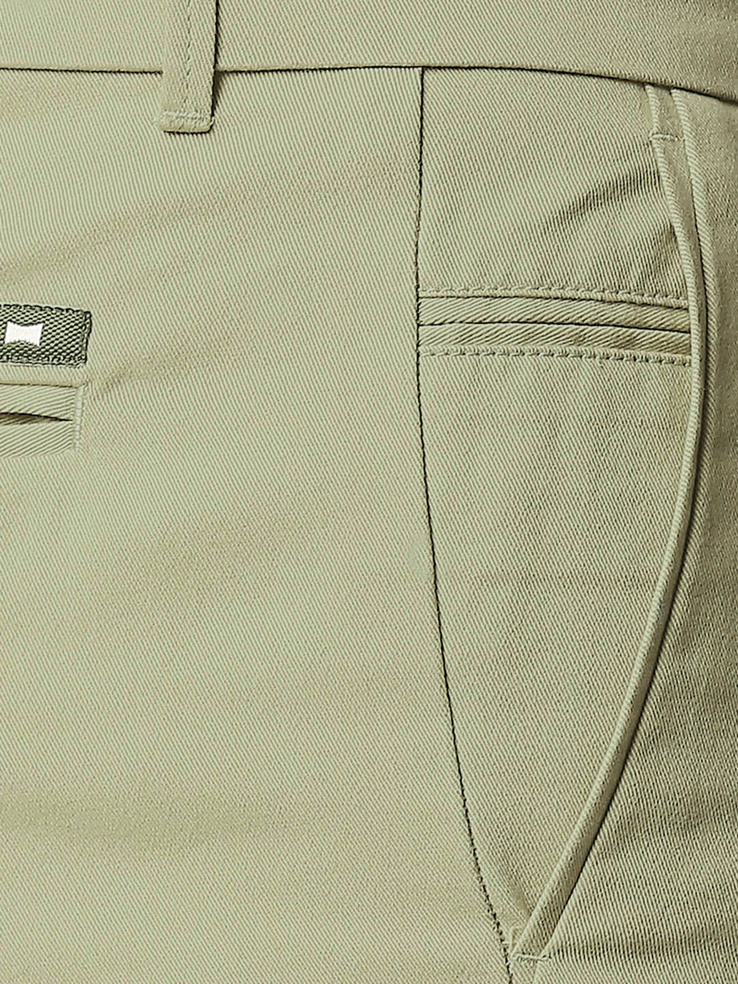 Basics Light Green Comfort Fit Shorts