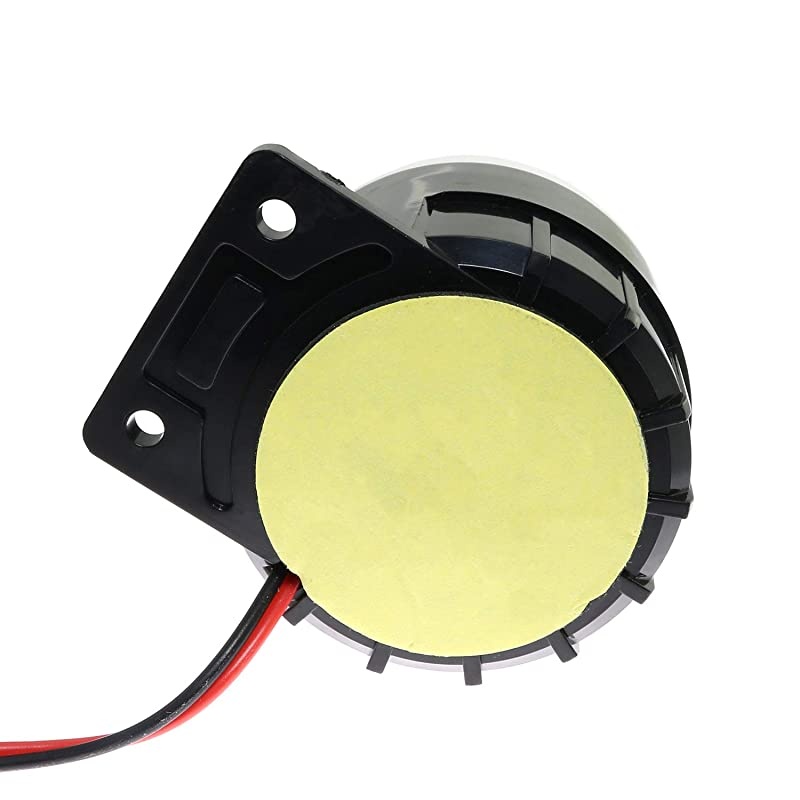 1Pack DC 12V 120dB Piezo Electronic Buzzer Alarm Horn Wired Siren for Home Security Alarm System