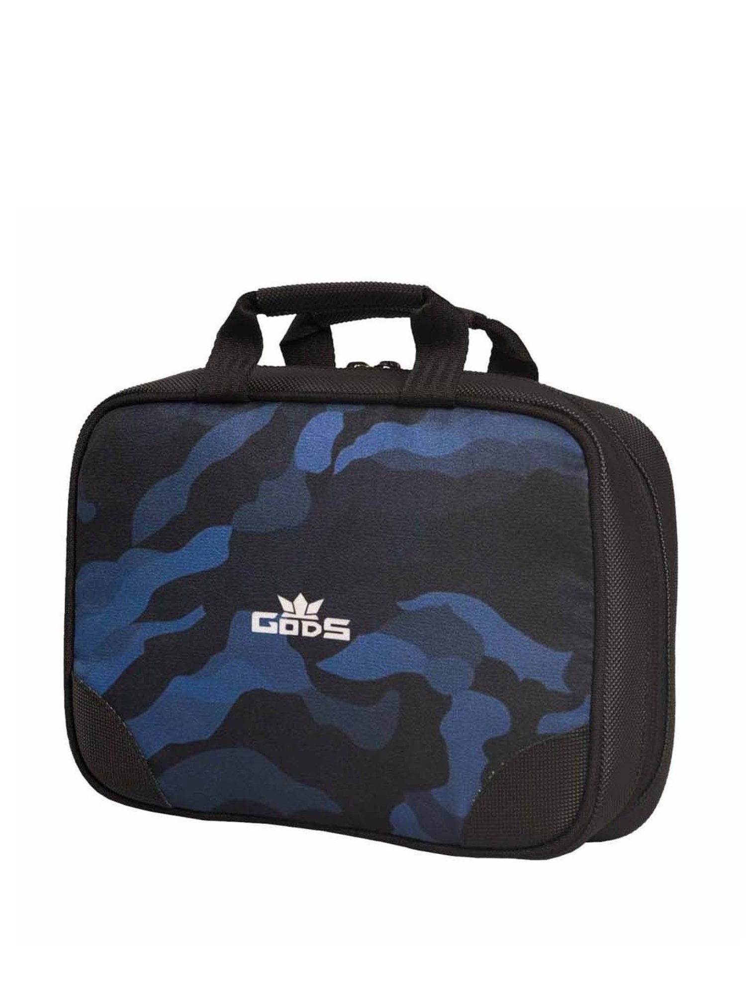 Gods Black Printed Organizer Pouch