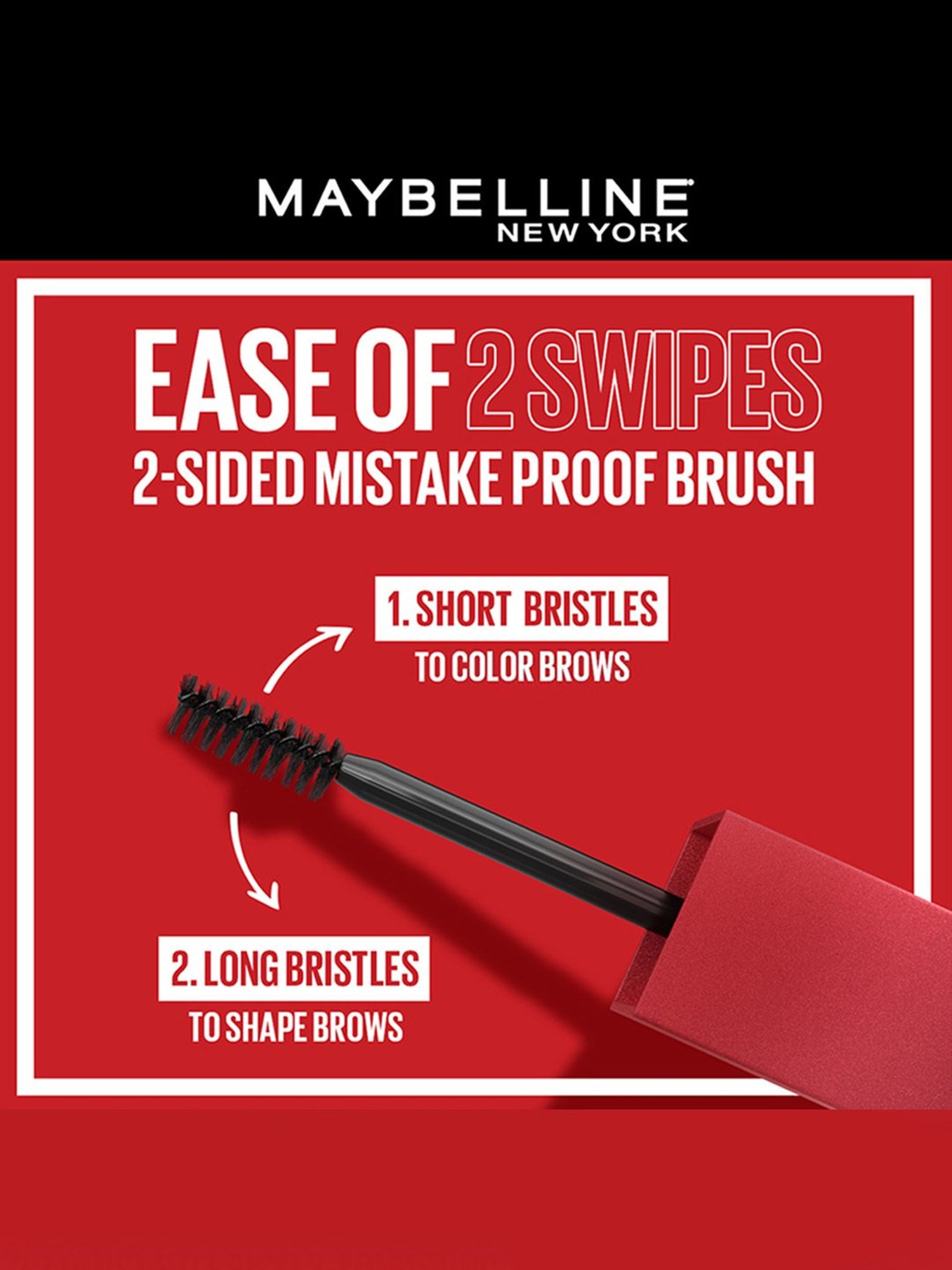 Maybelline New York Tattoo Brow 3 Day Styling Brow Gel - Warm Brown,6ml