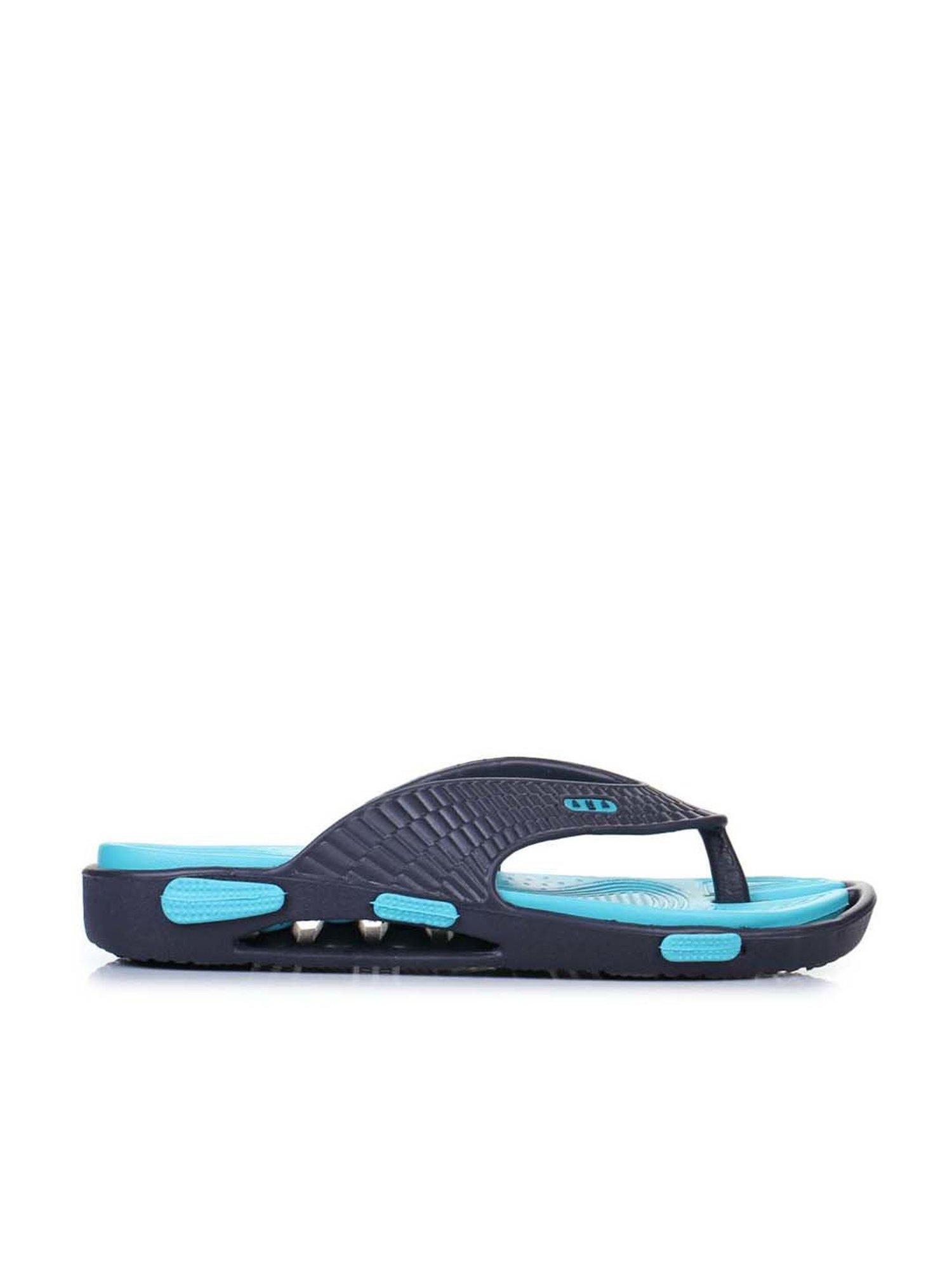 A-HA by Liberty Women's Navy Blue Flip Flops