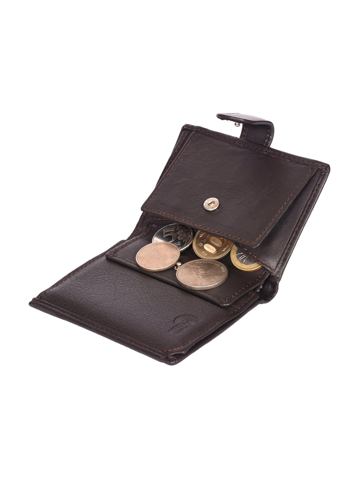 SASSORA Pablo Brown Small Leather Notecase