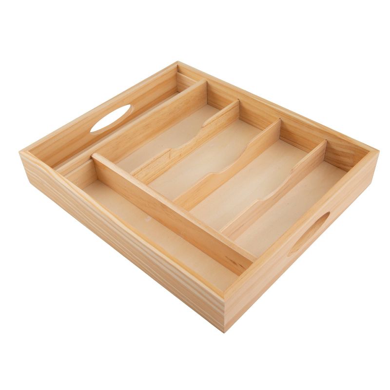 Cambridge Braylen Mirror 62 Piece set with Oak Tray