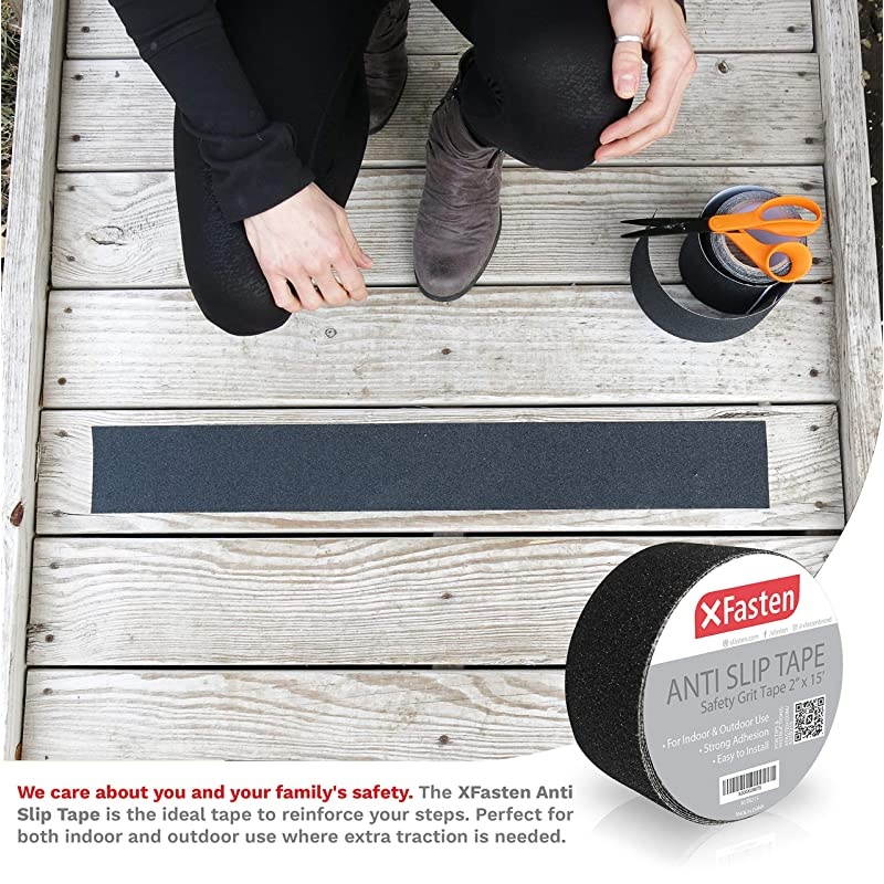 Anti Slip Tape 2Inch by 15Foot Safety Track Tape