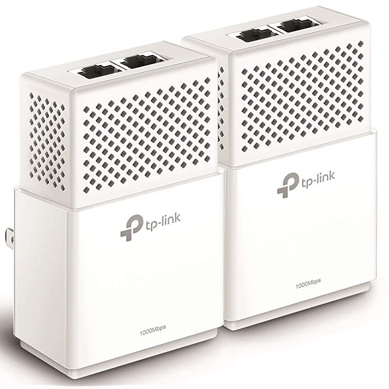 AV1000 2Ports Gigabit Powerline ethernet Adapter kit Powerline speeds up to 1000 Mbps TLPA7020 KITV2