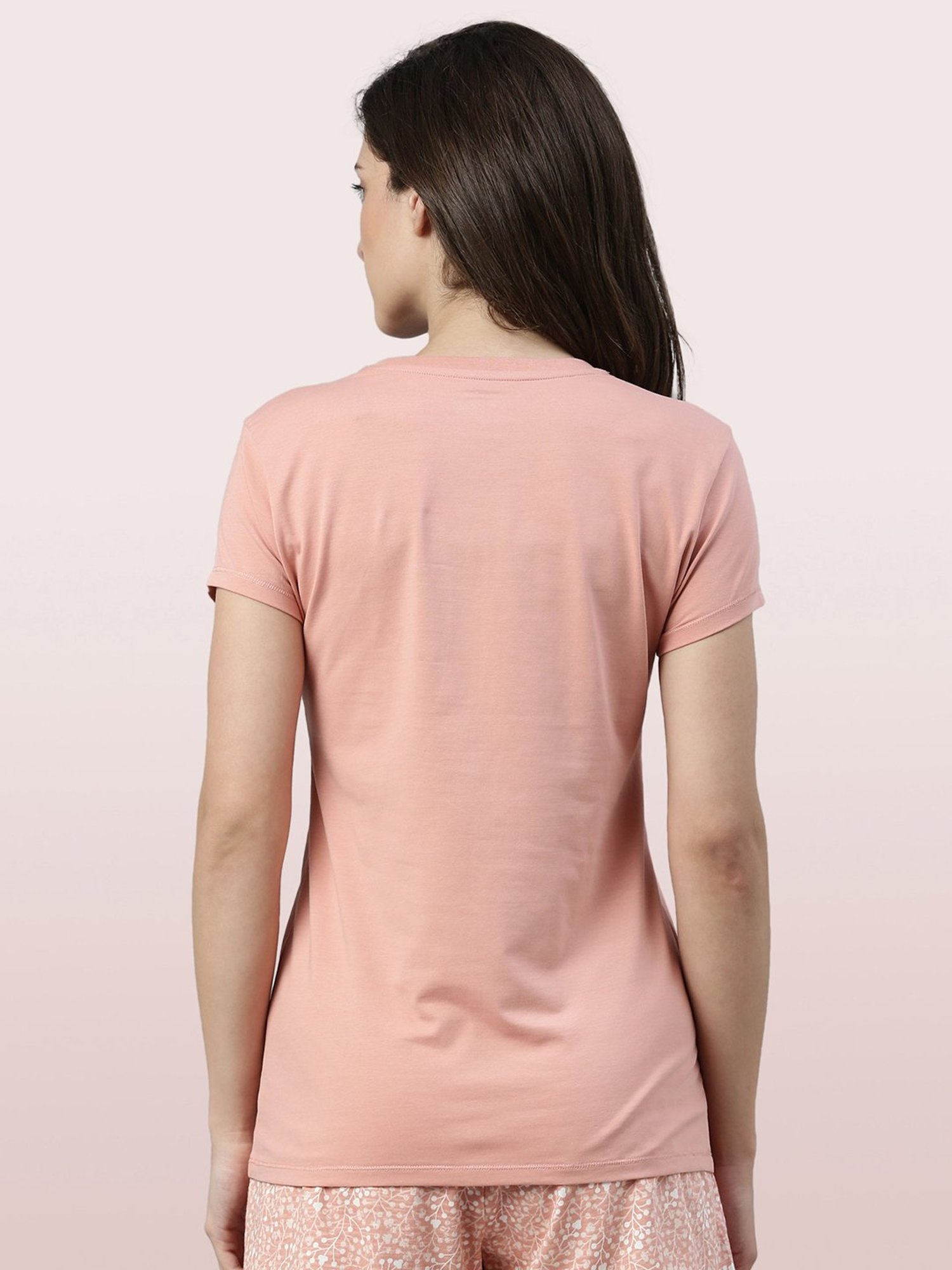 Enamor Light Peach T-Shirt