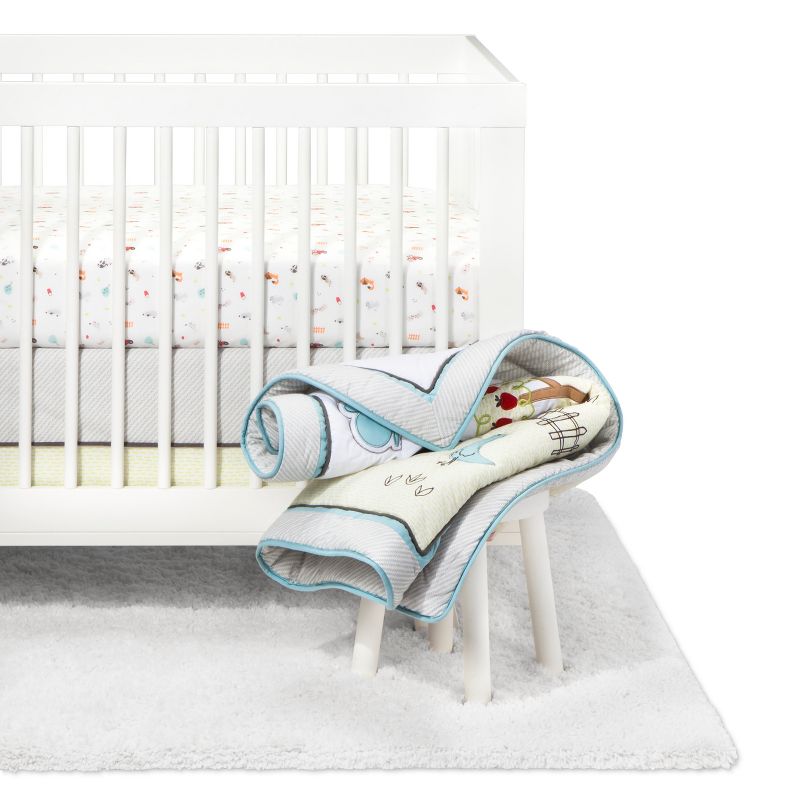 Trend Lab Crib Bedding Set - 4pc - Farm Stack