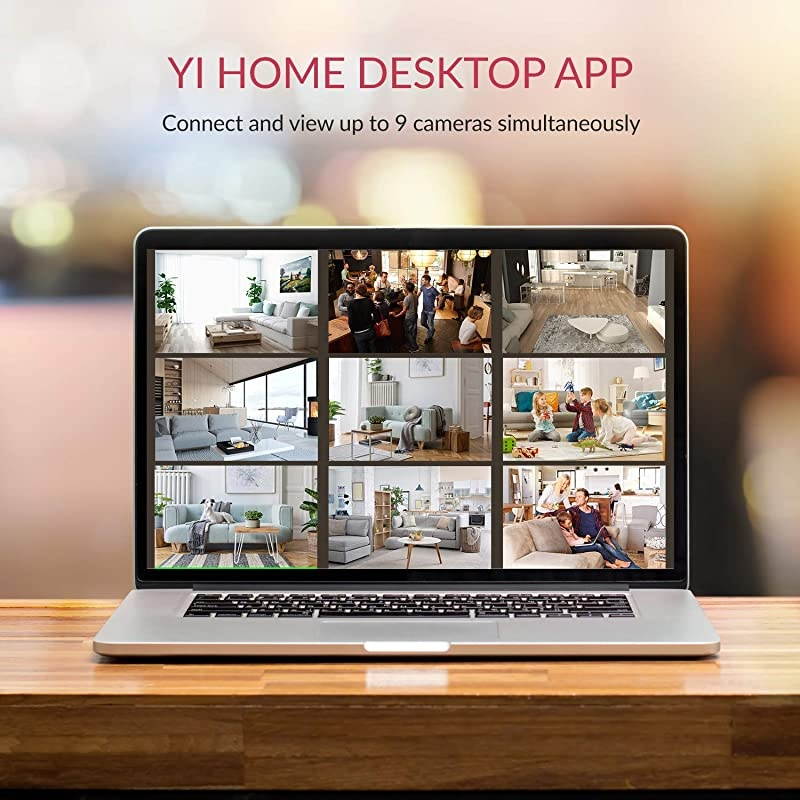 4pc Home Camera 1080p Wireless IP Security Surveillance System with Night Vision Baby Monitor on iOS Android App Cloud Service Available