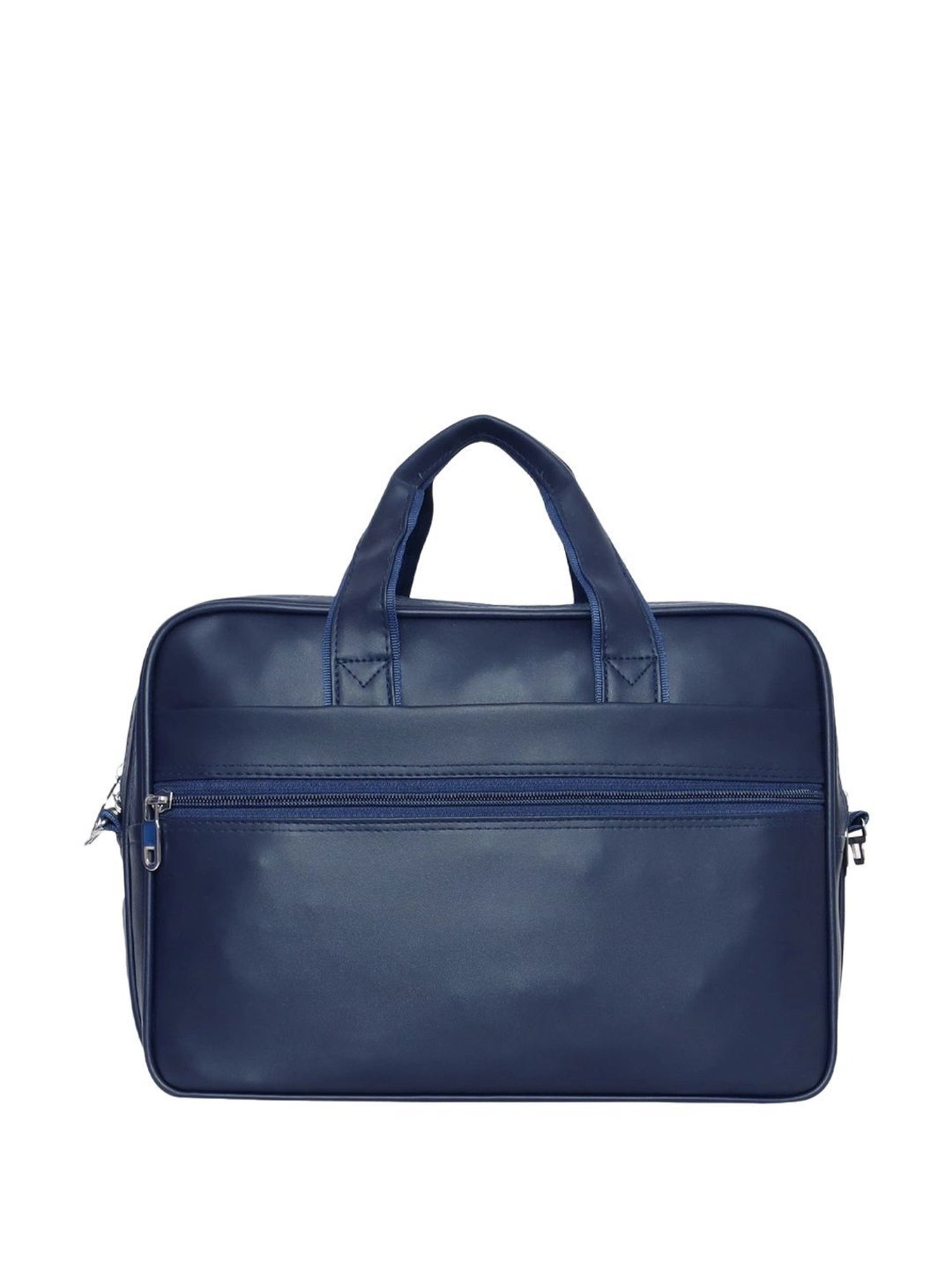 Priority Navy Synthetic Medium Messenger Bag