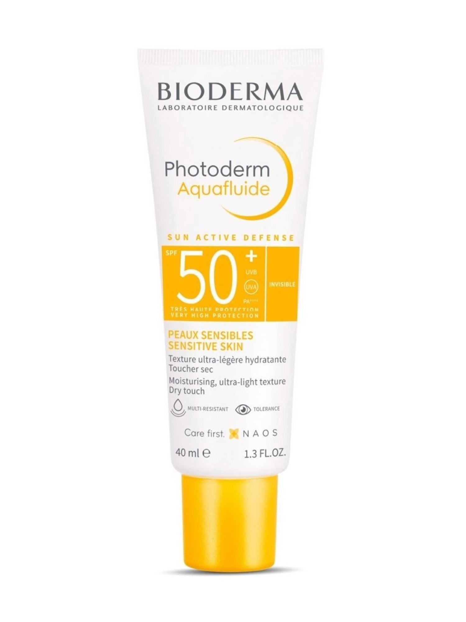 Bioderma Photoderm Max Aquafluide SPF 50 Dry Touch Matte Finish Sunscreen Light Tint - 40 ml
