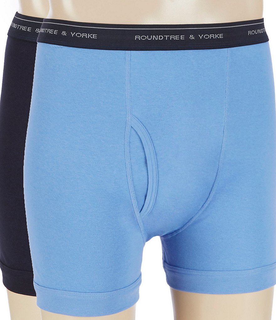 Roundtree & Yorke Big & Tall 2-Pack Assorted Boxer Briefs