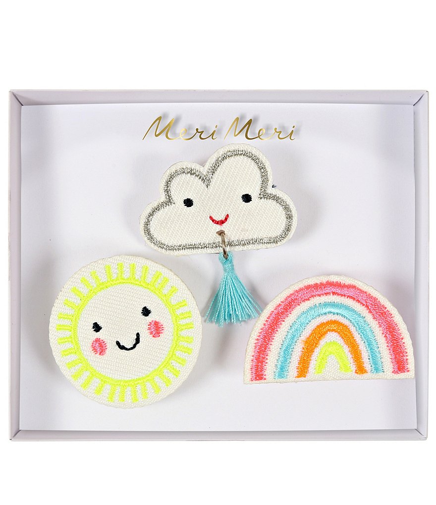 Meri Meri Weather Face Brooches Set
