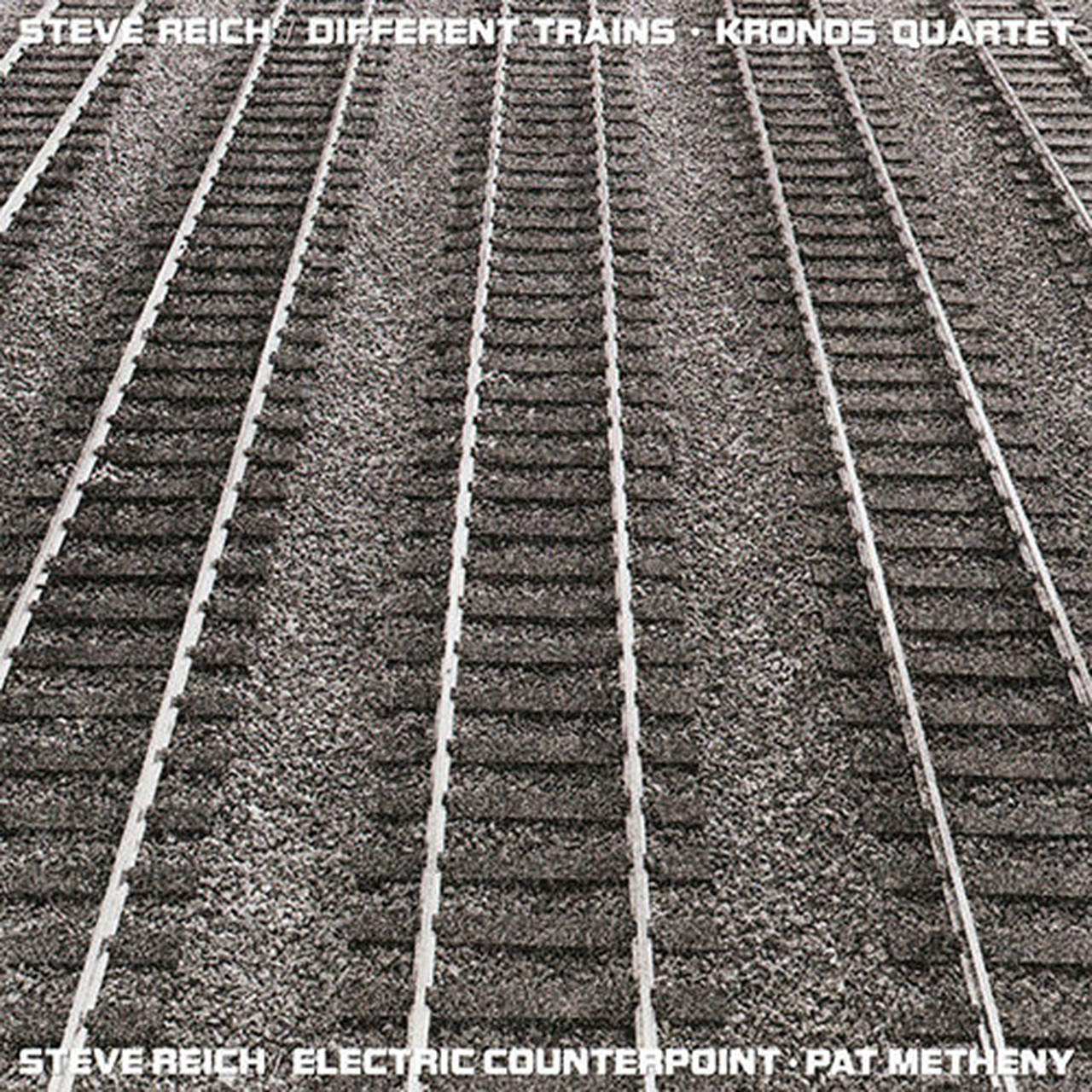 Steve Reich Different Trains/Electric Counterpoint LP (Vinyl)
