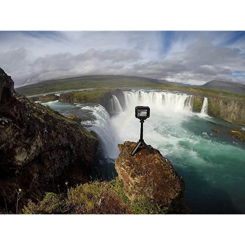 HERO8 Black Bundle - Includes HERO8 Black Camera, Shorty, Head Strap, 32GB SD Card, and 2 Rechargeable Batteries