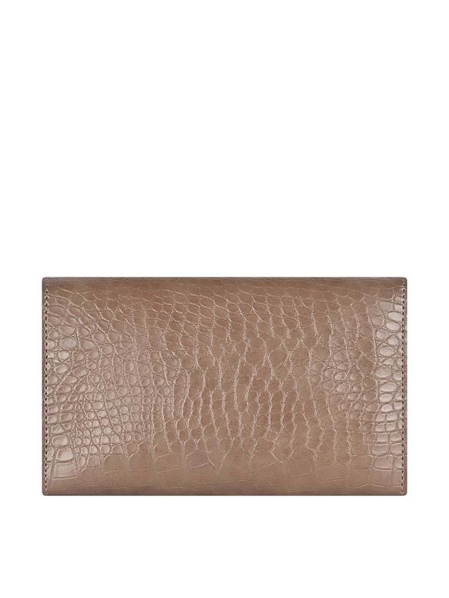 Bagsy Malone Brown Textured Clutch