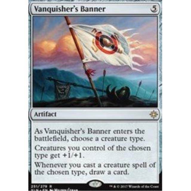 wizards of the coast vanquisher's banner  ixalan