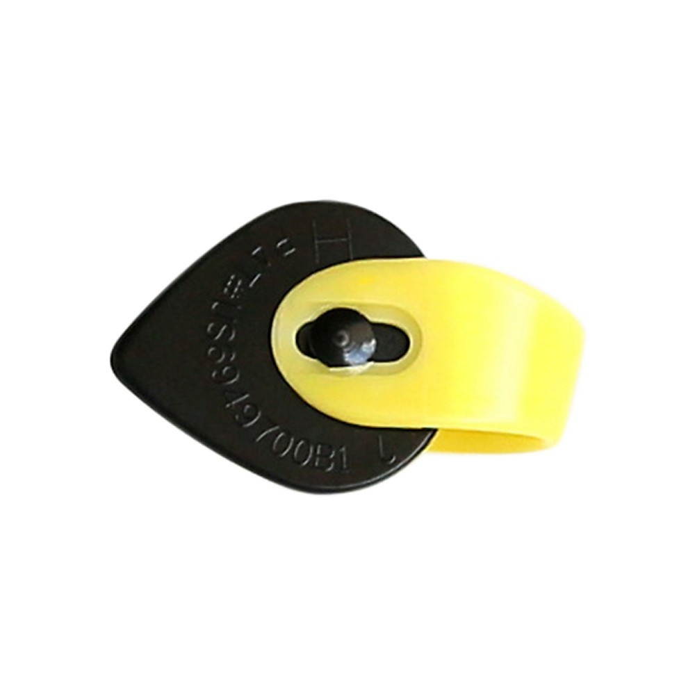 fred kelly picks d5jbl3 delrin bumblebee jazz large light guitar pick 3 pack