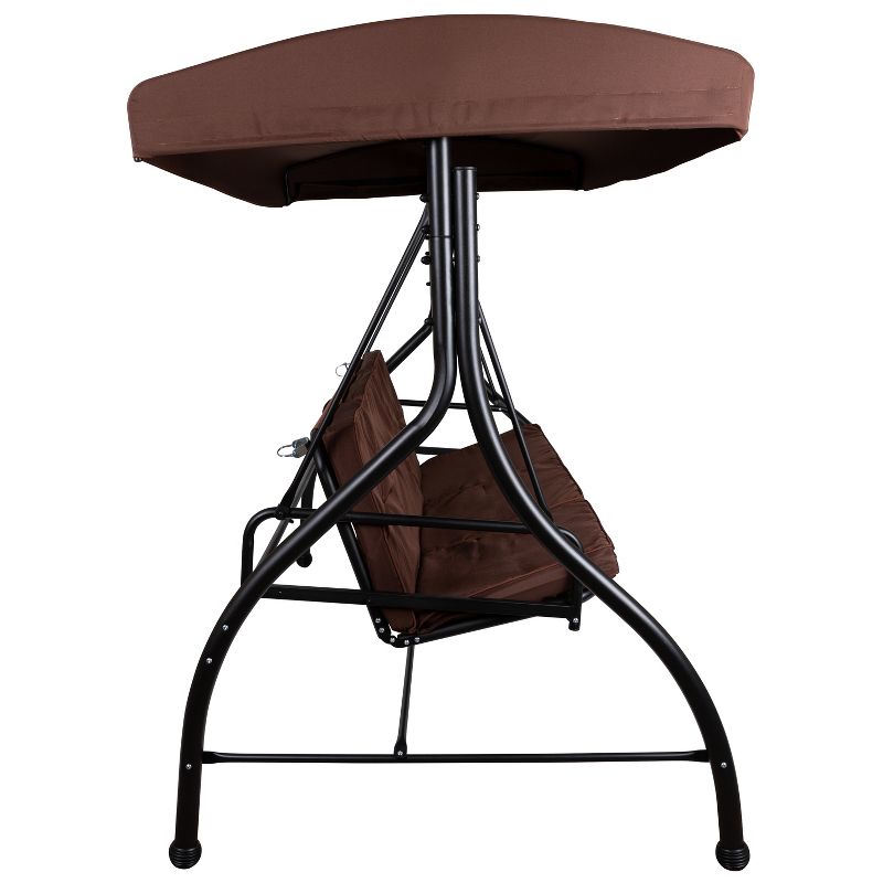 La Siesta HAL21-1 Habana Organic Cotton Lounger Comfortable Indoor Outdoor Hammock Chair with Suspension Set and Bamboo Spreader, Nougat