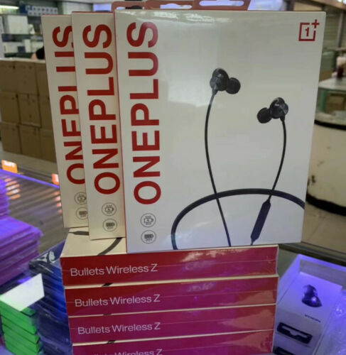 Original OnePlus Bullets Wireless Z Bluetooth 5.0 Earphones 110ms Quick Pair AAC Dynamic Magnetic Control For Smart Cell Phone (Charge for 10 minutes, enjoy for 10 hours)