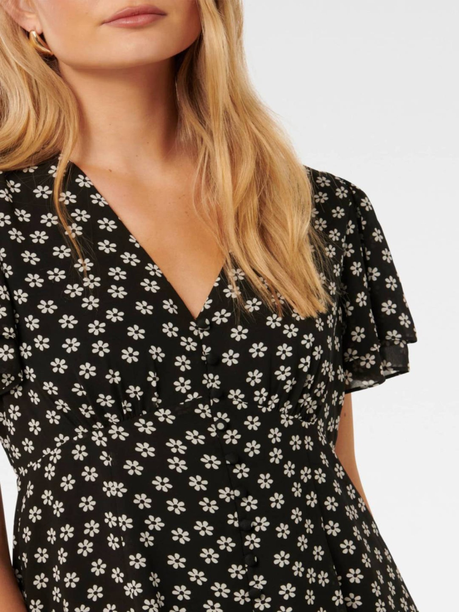 Forever New Pria Button Through mini dress