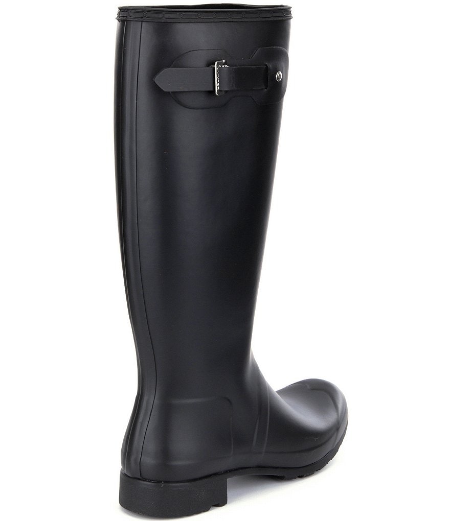 Hunter Women's Original Matte Tour Buckle Strap Rain Boots