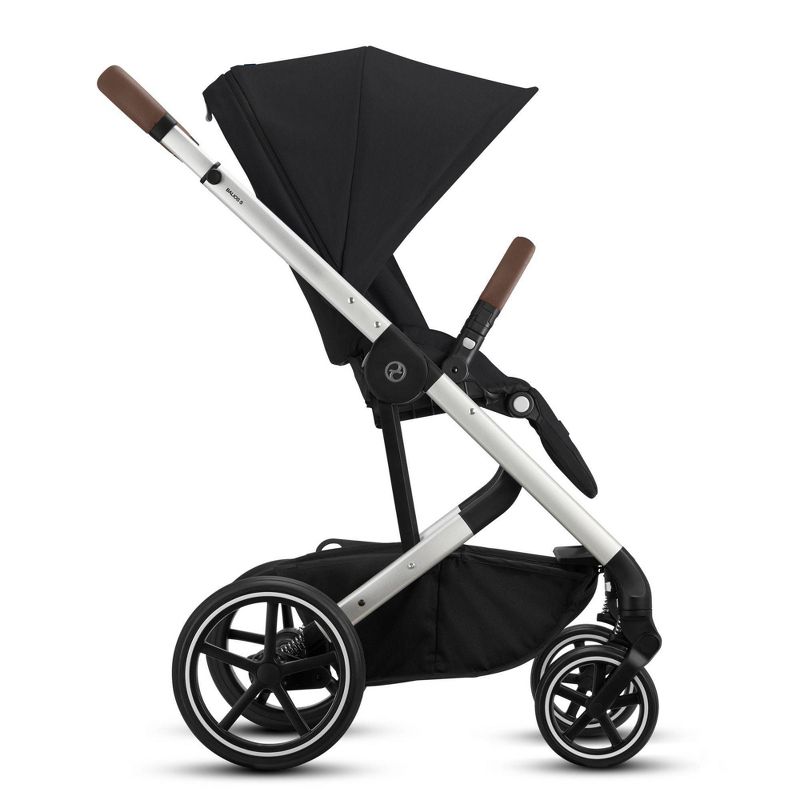 Cybex Eezy S+2 Travel System with Aton 2 Infant Car Seat - Deep Black
