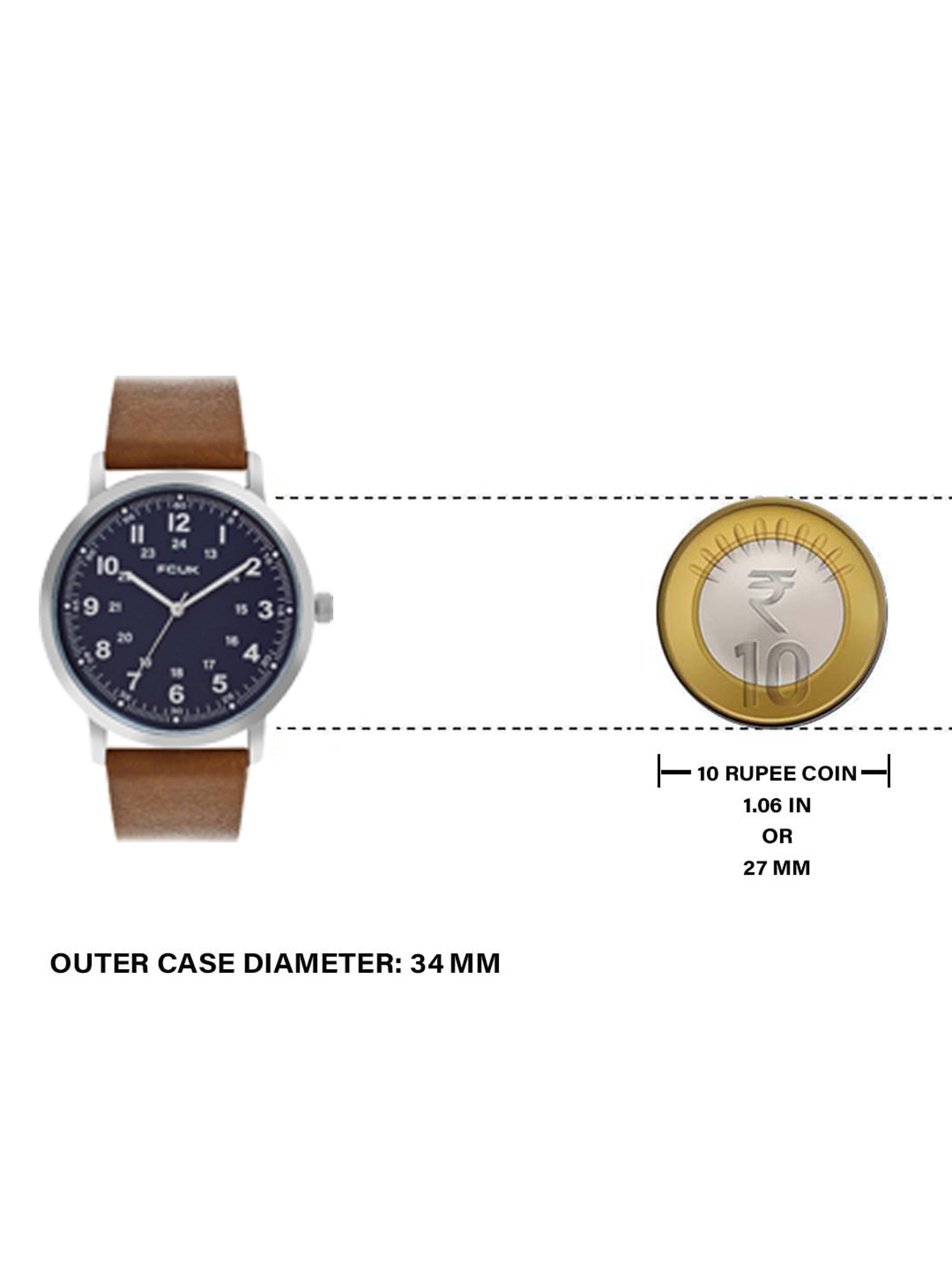 FCUK FK00018D Analog Watch for Men