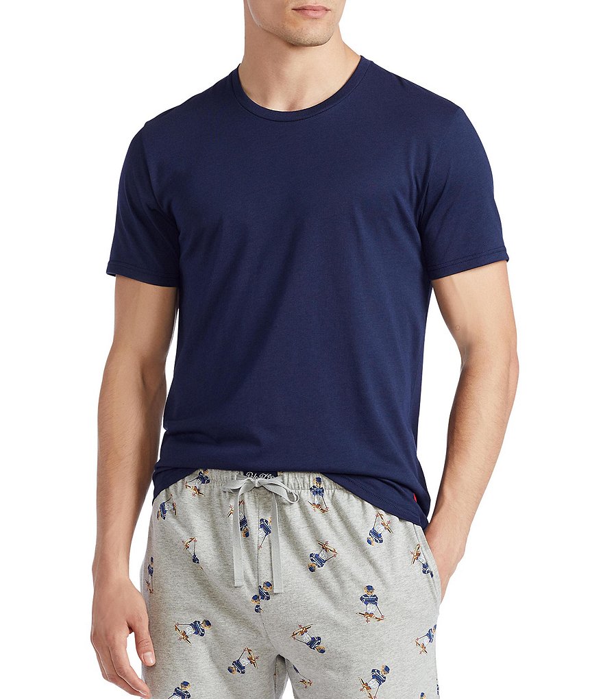 Hart Schaffner Marx Solid Knit Pajama Pants