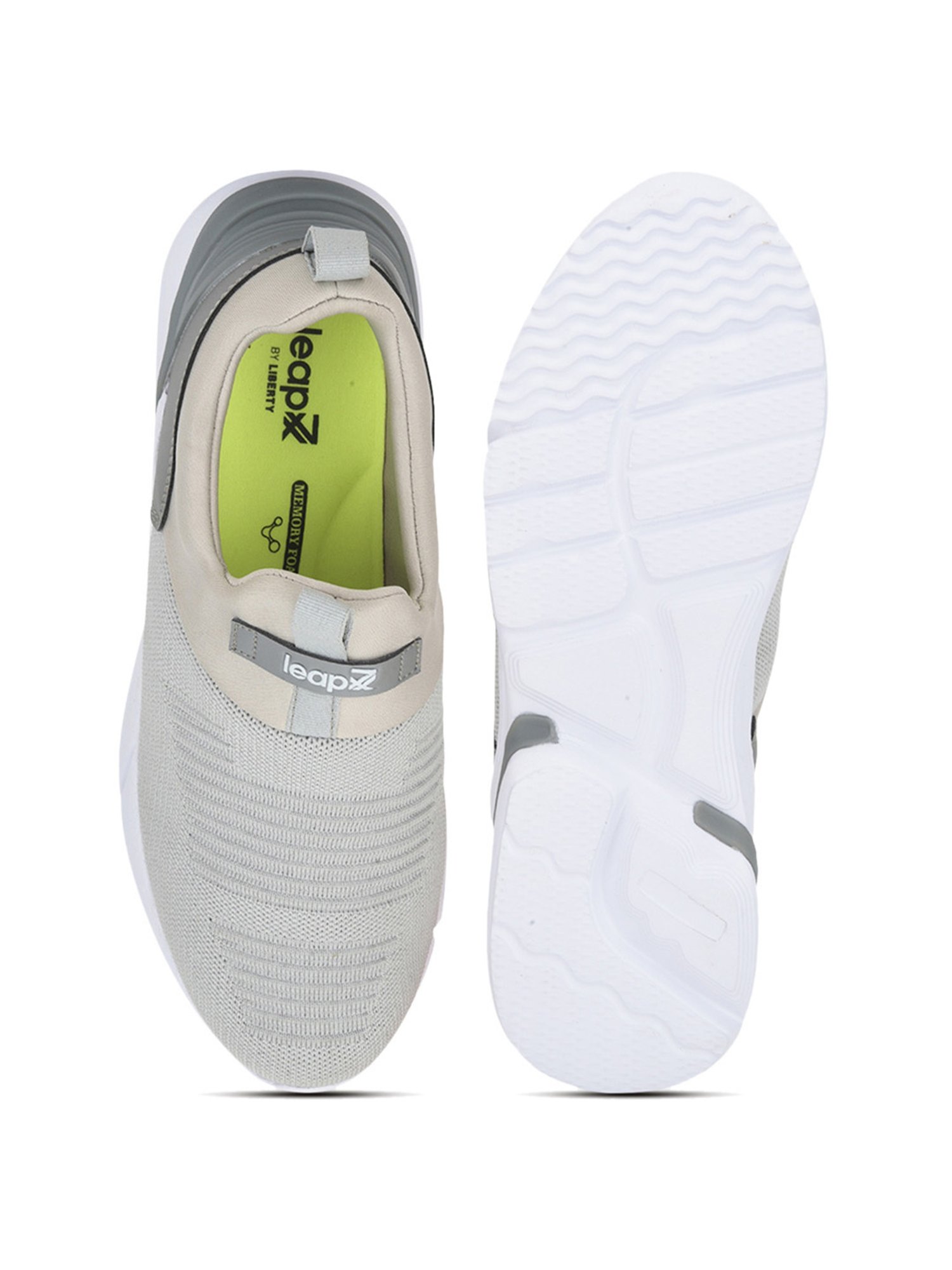Leap7x by Liberty Men's Grey Walking Shoes