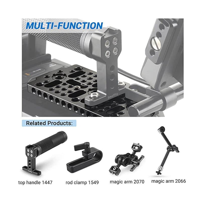 Multi-Purpose Switching Plate for Rail Block, Dovetail Camera Cheese Plate - 1681