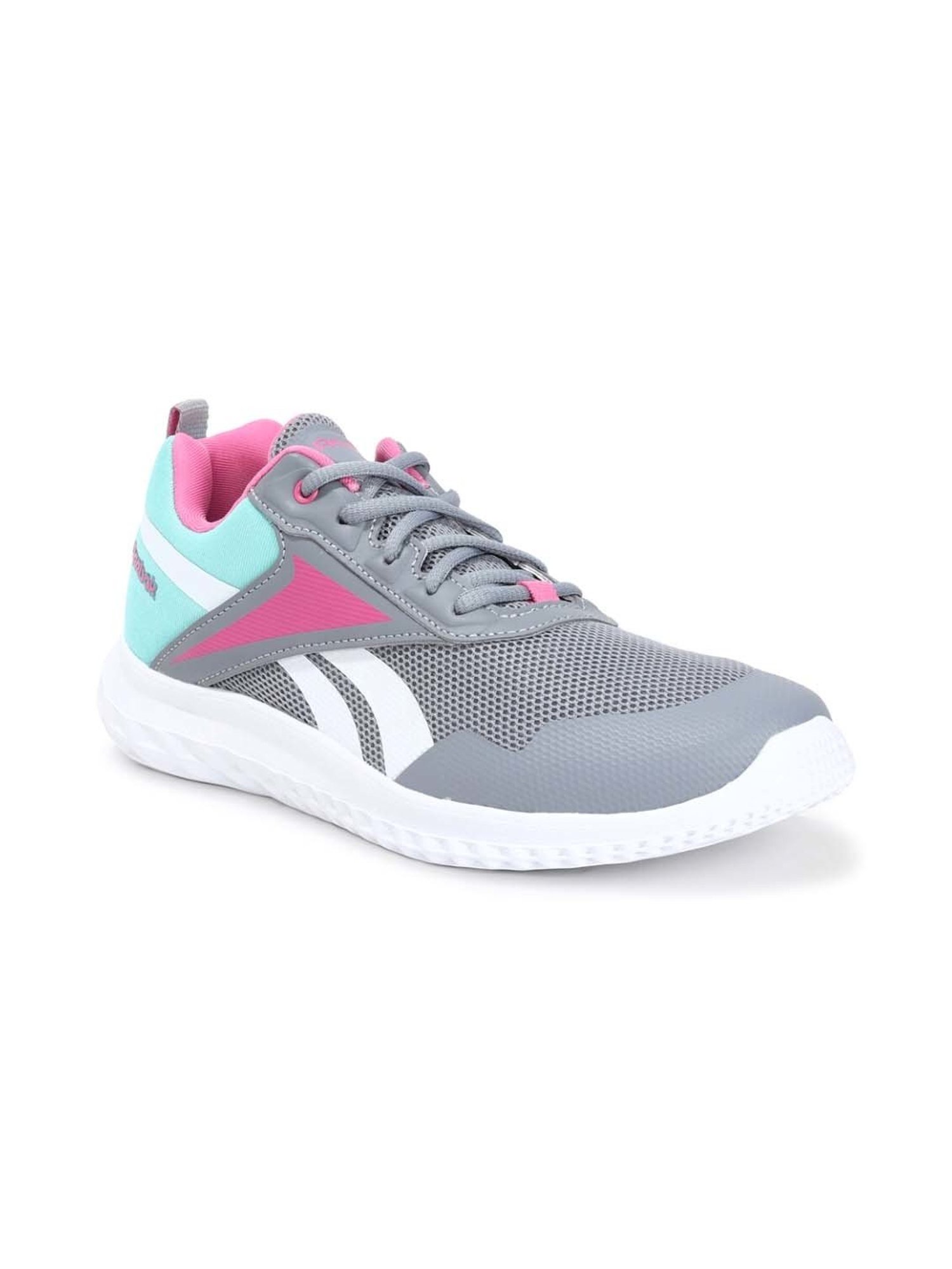 Reebok Kids Rush Runner 5 Grey & Pink Running Shoes