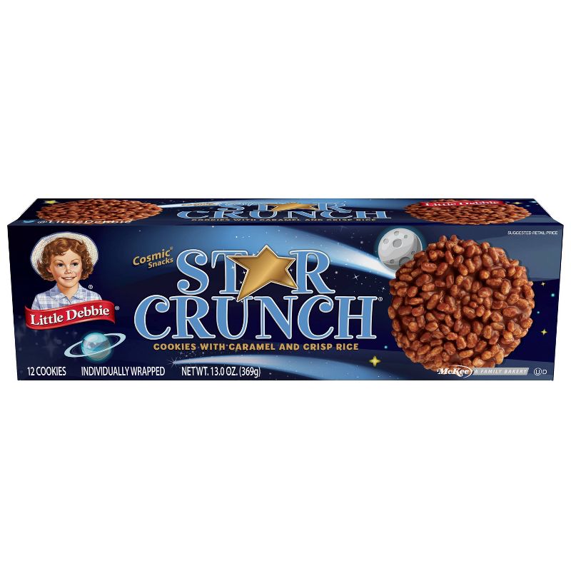 Little Debbie Star Crunch Crisp Snacks - 12pk/13oz