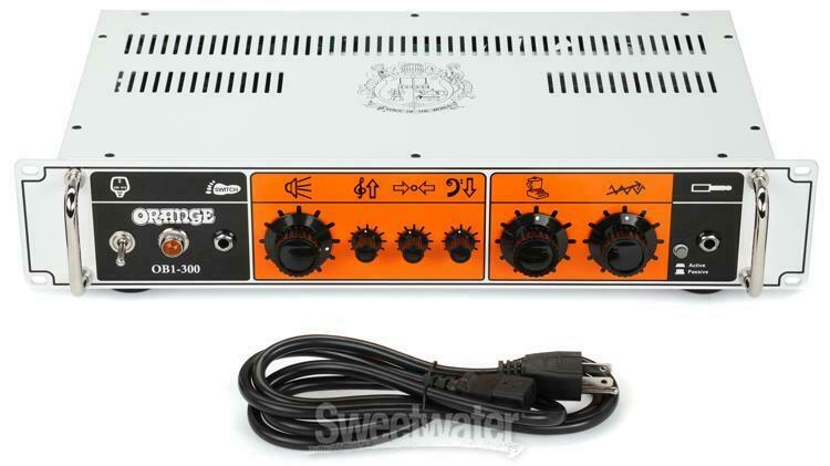 Orange OB1-300 300W Single Channel Solid State Bass Head