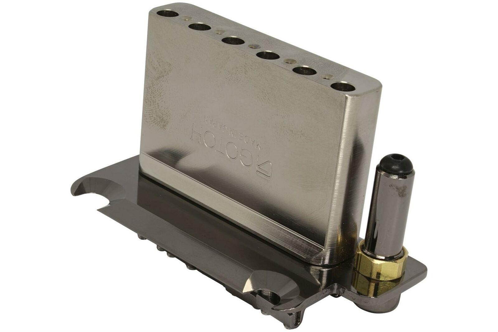 GOTOH 510TS-SF1 2-point Tremolo Steel Block & Stamped Steel Saddles -Cosmo Black