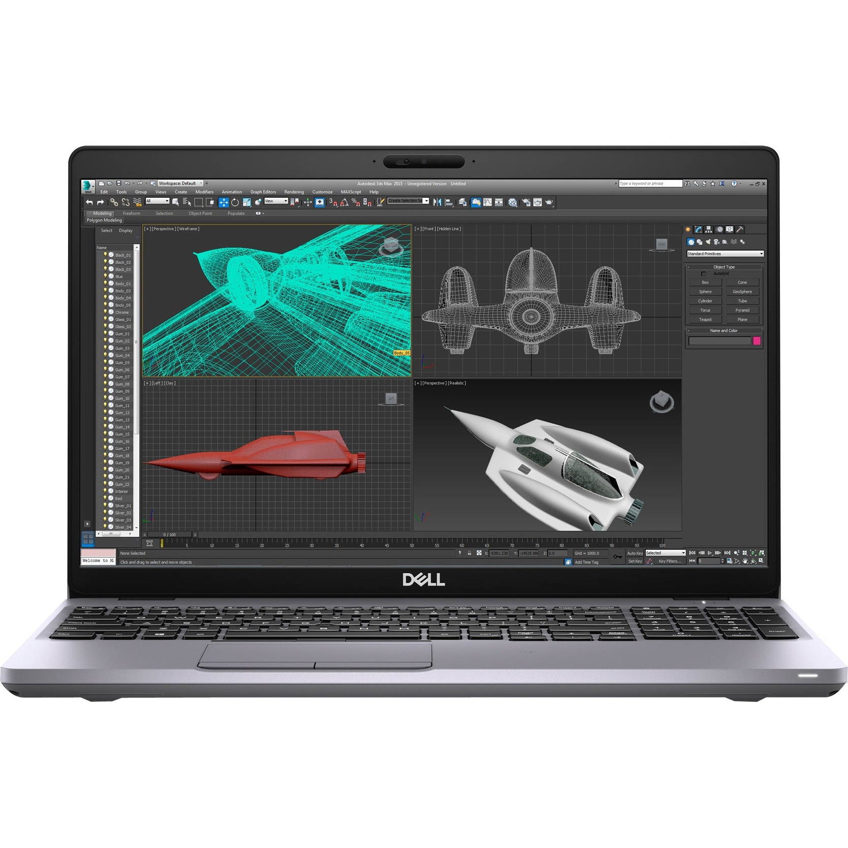 DELL Precision 3551 F3P00 15.6" Windows 10 Pro 64-bit Mobile Workstation