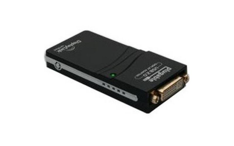 Plugable (Supports Windows 10, 8.1, 8, 7, XP) - 1 x DVI, DVI
