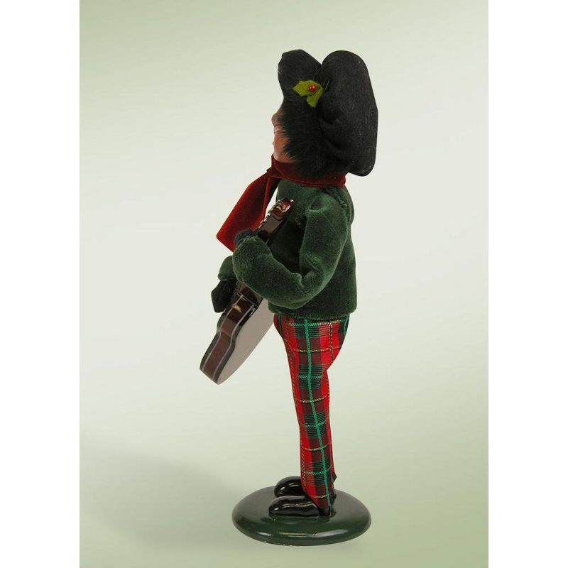 Byers Choice 9.75" Festive Seasons Family Boy with Instrument Christmas Figure